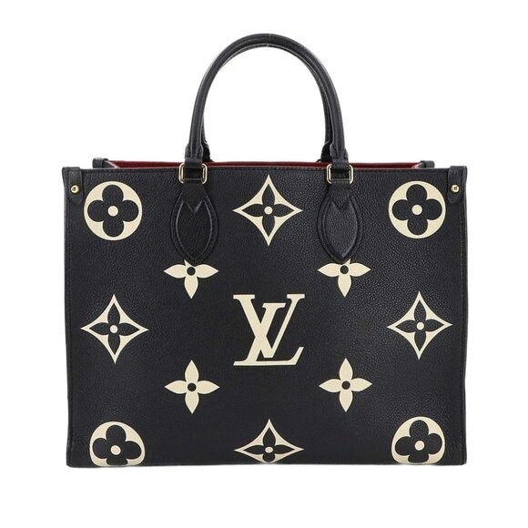 LOUIS VUITTON Monogram Empreinte Onthego MM Tote Shoulder Bag M45495 90285173 - Picture 1 of 10